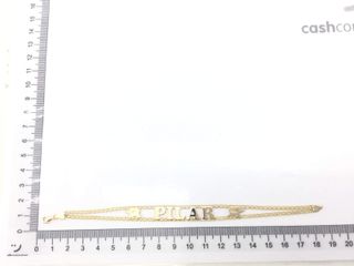 pulsera oro 18k