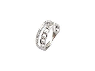 anillo plata 925mm con piedra con circonita t. 1 (13,05 mm)