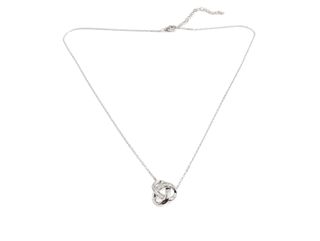collar plata 925mm con piedra con circonita 19 5cm