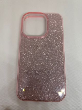 Cover Glitter Rosa iPhone 14 Pro/Max