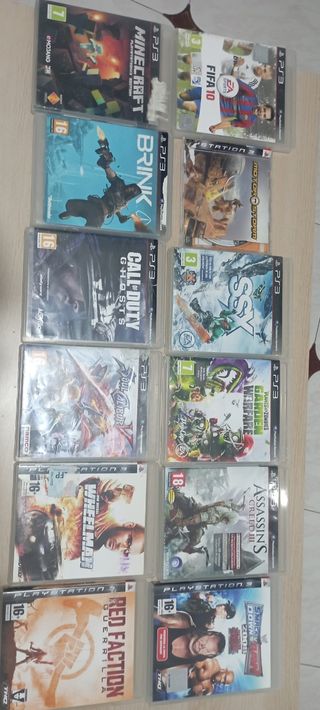 PlayStation3  y 12 juegos