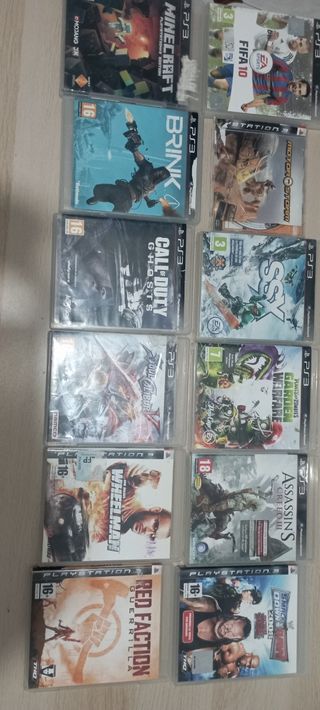 PlayStation3  y 12 juegos