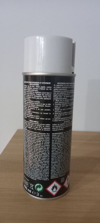 Spray Sparvar Alemania 400ml Gris Claro