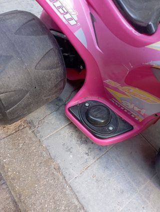 Moto eléctrica infantil rosa