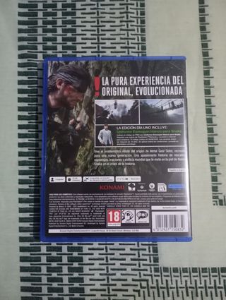 🇪🇦 METAL GEAR SOLID 3 DELTA SNAKE EATER