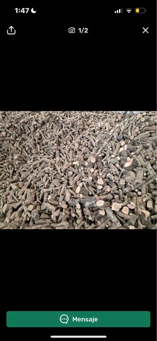 Leña de roble seca 180 euros tonelada !