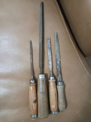 Set de 4 cinceles para madera