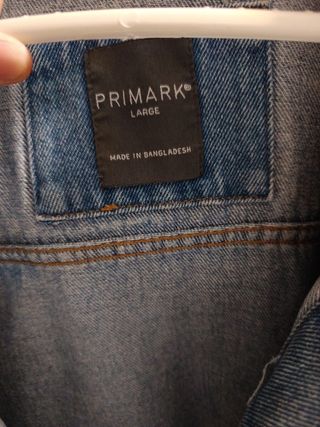 Chaqueta Vaquera con Capucha Talla L