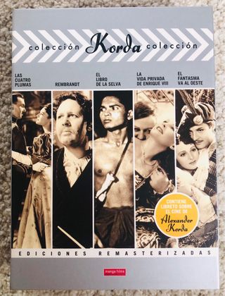 Colección Korda 5 DVDs