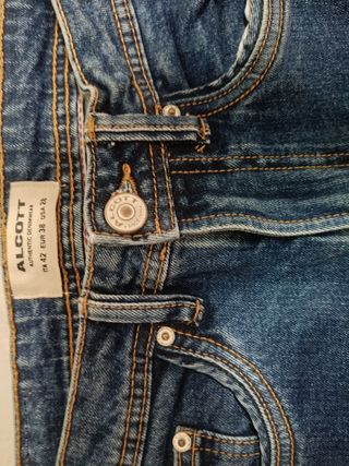 Jeans uomo skinny ALCOTT blu taglia M