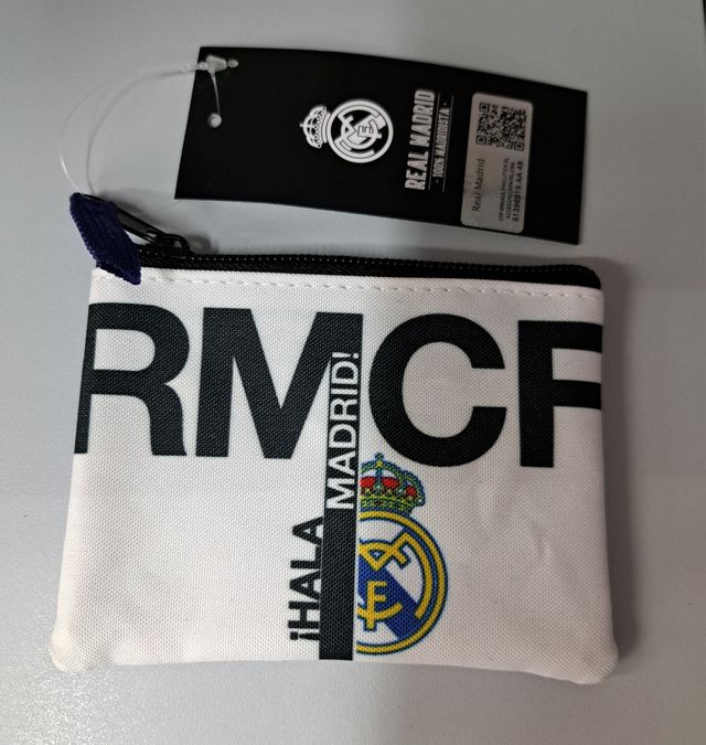 Monedero Real Madrid Blanco