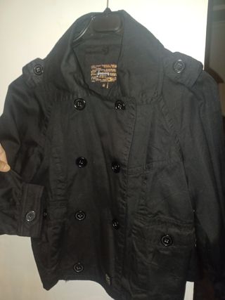 Chaqueta Stradivarius Negra Talla M Actual CaSual