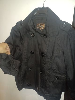 Chaqueta Stradivarius Negra Talla M Actual CaSual