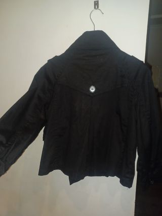 Chaqueta Stradivarius Negra Talla M Actual CaSual