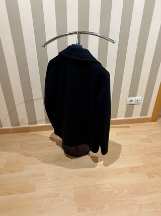 Chaqueta de paño Selected azul marino.