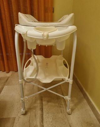 Bañera cambiador bebé plegable