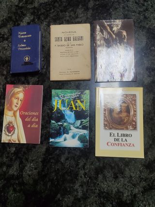 Lote 6 Libros Religiosos