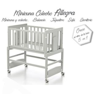 Minicuna 5 en 1 blanca