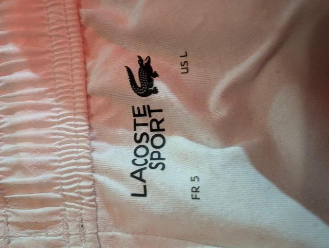 Pantalones Deportivos Lacoste Blancos