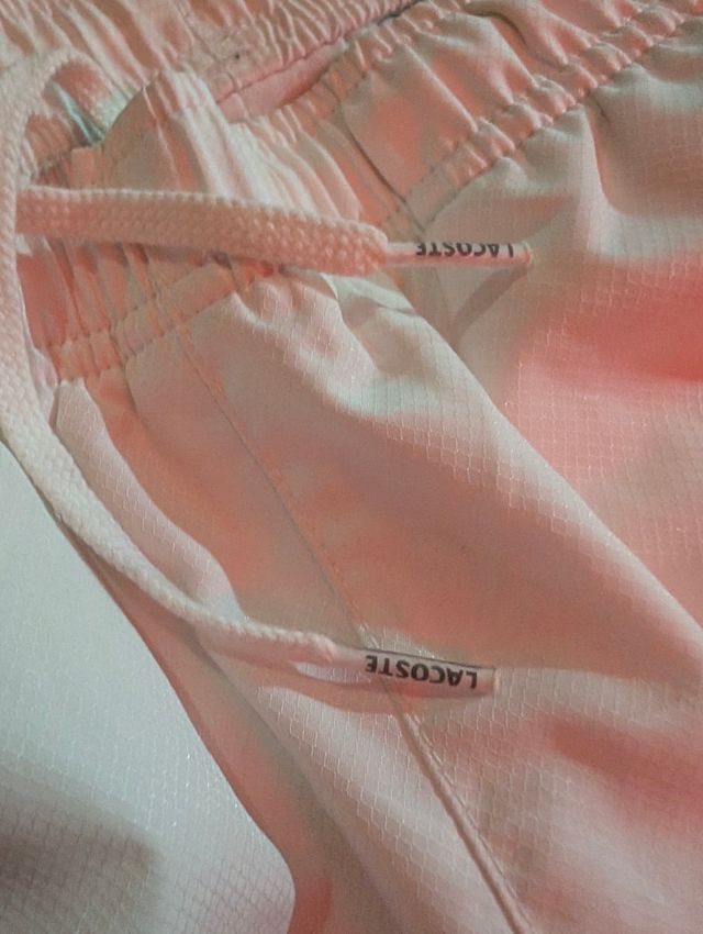 Pantalones Deportivos Lacoste Blancos