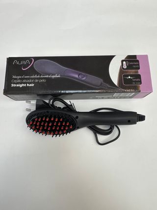 Cuidado Del Cabello Cepillo Alisador Aura