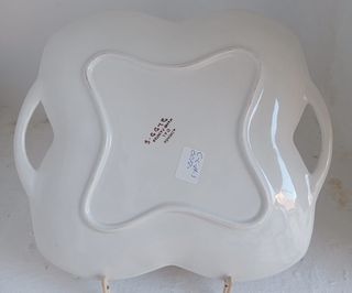 Bandeja Vintage Flores y Hojas