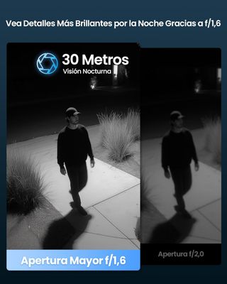 4K 8MP Cámara Vigilancia WiFi Exterior / SIM 64GB
