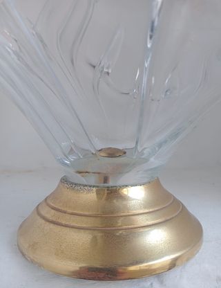 Antiguo centro de mesa cristal de murano