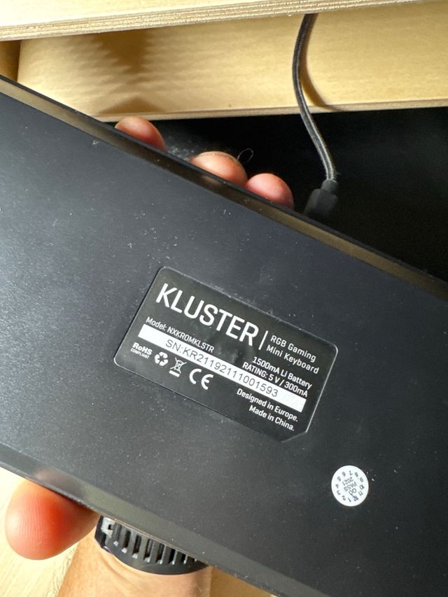 Teclado Mecánico Gaming Bluetooth Negro