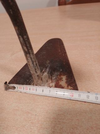 Paletín de albañil antiguo