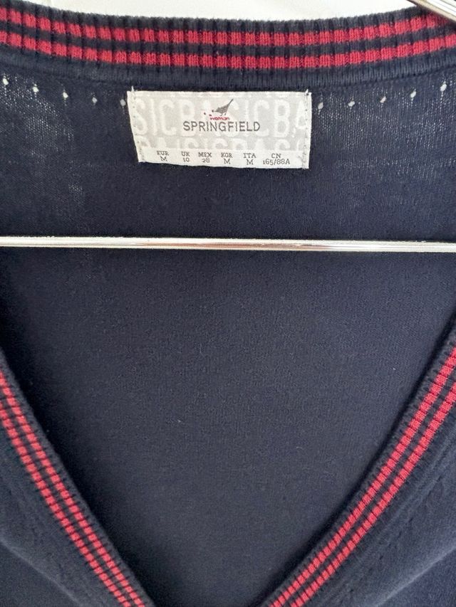 Chaqueta Punto Springfield Azul Marino