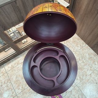 Decoración Mueble Bar Globo Terráqueo Vintage