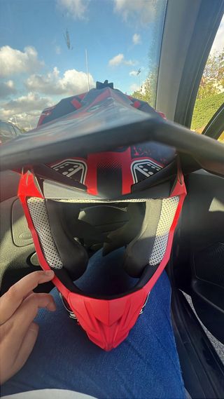 Casco de moto talla L