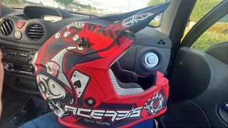 Casco de moto talla L