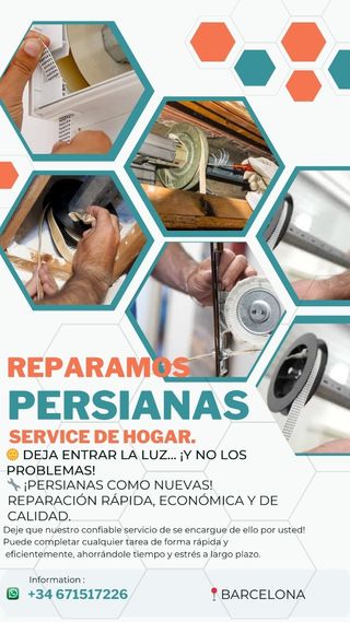 Reparación de persianas.
