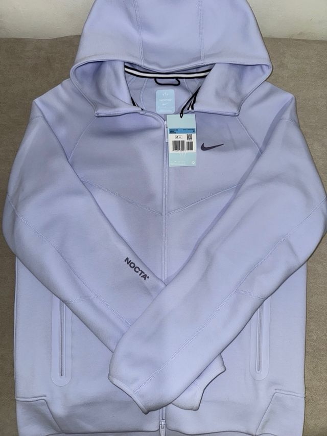 Sudadera con capucha Nike NOCTA Tech Fleece Lila M de segunda mano