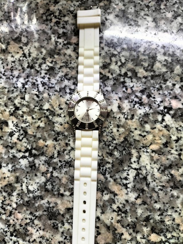 Orologio Eternal Quarzo Argento e Bianco