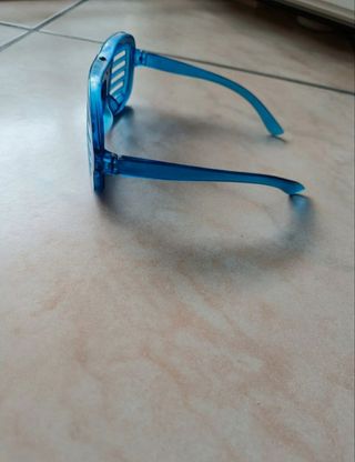 Occhiali Party blu con luci LED