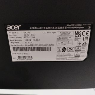Monitor LED Acer Ek271