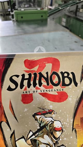 Shinobi SEGA Set Poster A3 2pz.