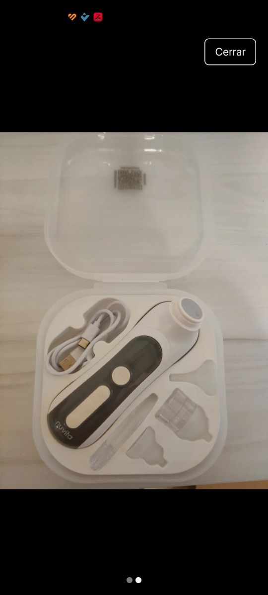 Aspirador nasal eléctrico