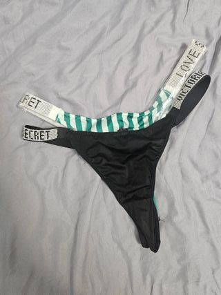 Bragas Victoria's Secret XL con detalles brillante