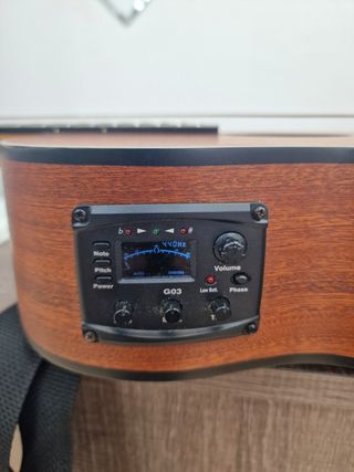 Guitarra Acustica Stagg SA25 ACE MAHO Guitarra Electro-Acust