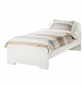ESTRUCTURA DE CAMA BLANCA ASKVOLL DE IKEA 90 X 20
