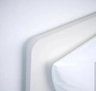 ESTRUCTURA DE CAMA BLANCA ASKVOLL DE IKEA 90 X 20