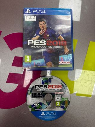 Videojuego PS4 pes 2018