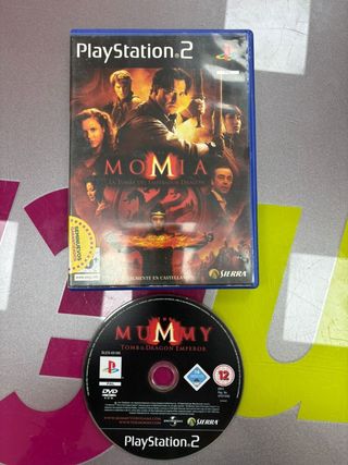 Videojuego PS2 momia ps2