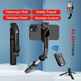 Palo de Selfie inalámbrico L13, 1130mm, versión extendida, Bluetooth, trípode, NUEVO