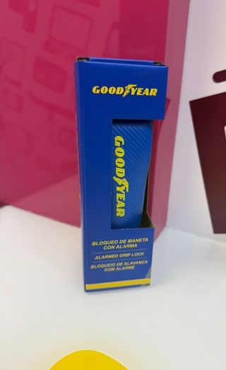 Cerradura  bloqueo de maneta con alarma  antirobo goodyear