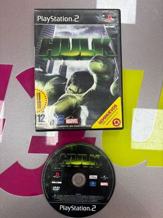 Videojuego PS2 hulk ps2